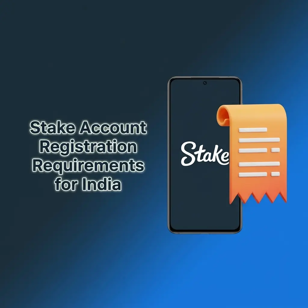 Stake account registration requirements and eligibility conditions for new users in India including age and KYC rules