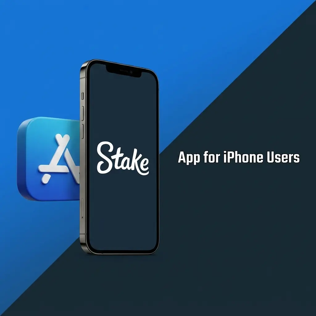 iPhone user adding Stake website shortcut to home screen via Safari on iOS 13 or later for quick access